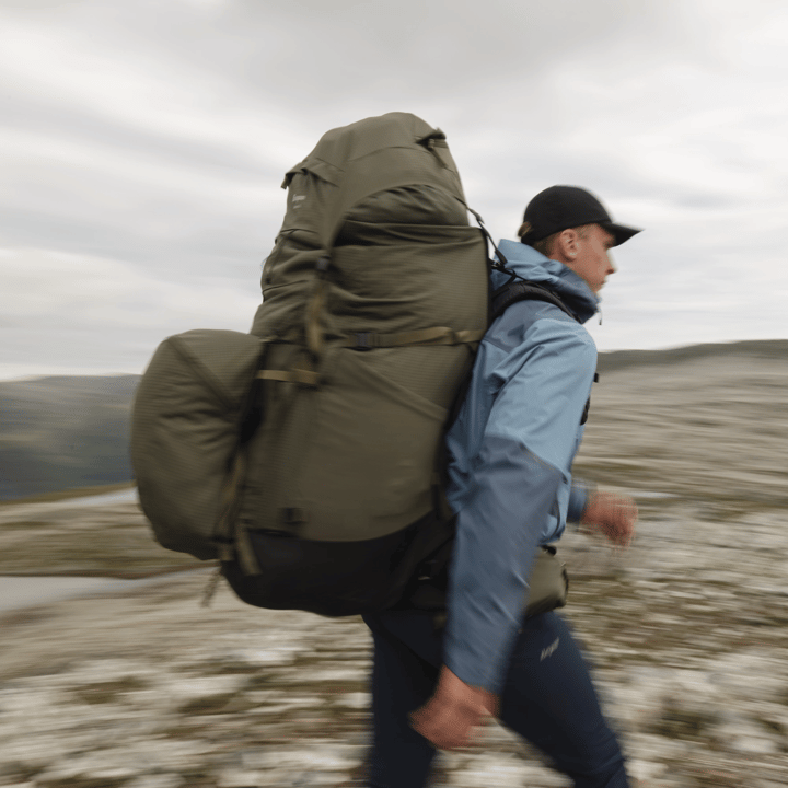 Bergans Trollhetta 100 Dark Green Mud Bergans