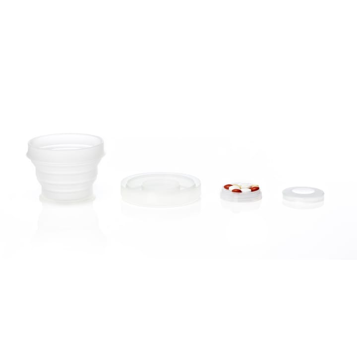 Packable Mug with Compartment,Gocup, L Clear humangear