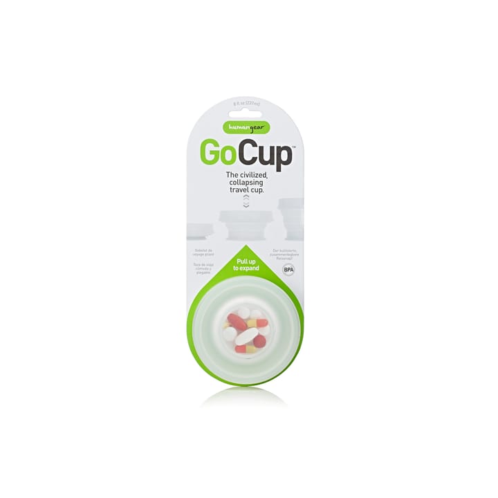 humangear Packable Mug with Compartment,Gocup, L Clear humangear