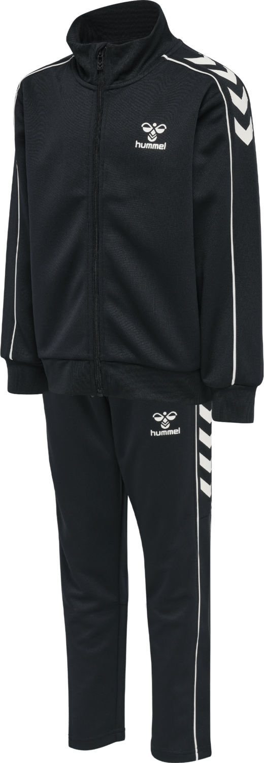 Kids' hmlTrack Tracksuit Black