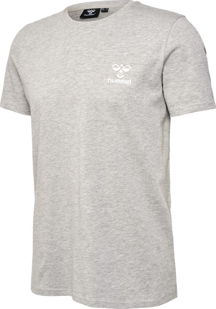 Men's hmlICONS T-Shirt Grey Melange Hummel