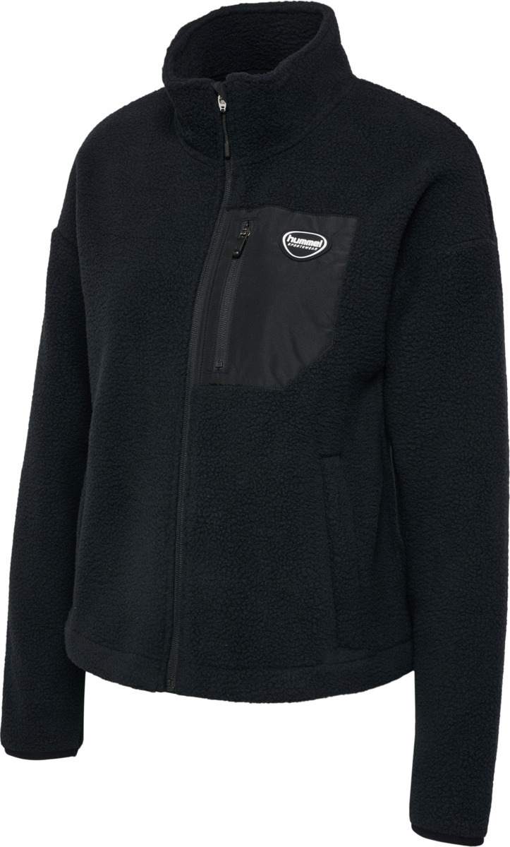 Women's hmlLGC Josie Fleece Jacket Black | Buy Women's hmlLGC Josie Fleece  Jacket Black here | Outnorth