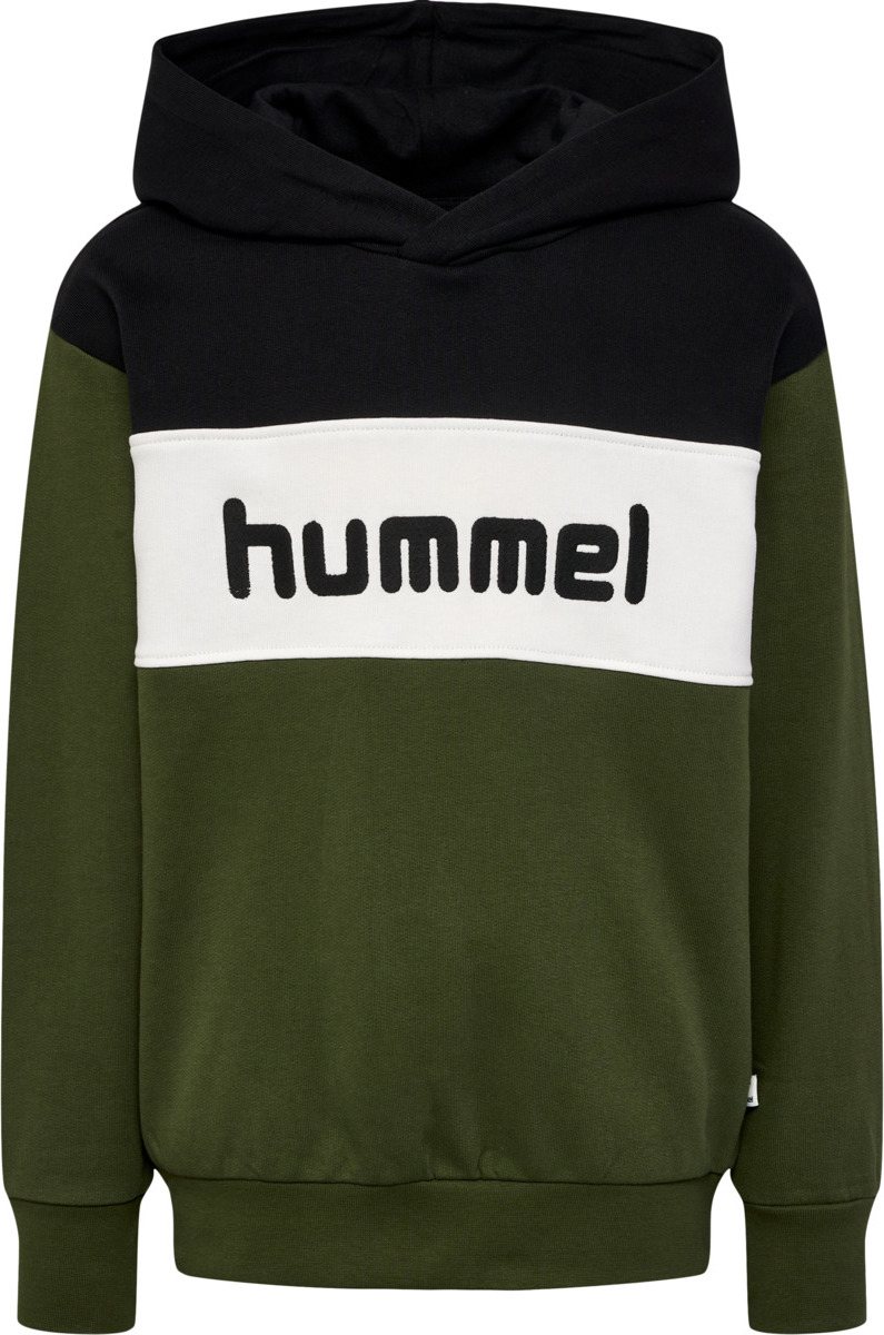 Hummel Kids’ hmlMORTEN Hoodie Olive Night
