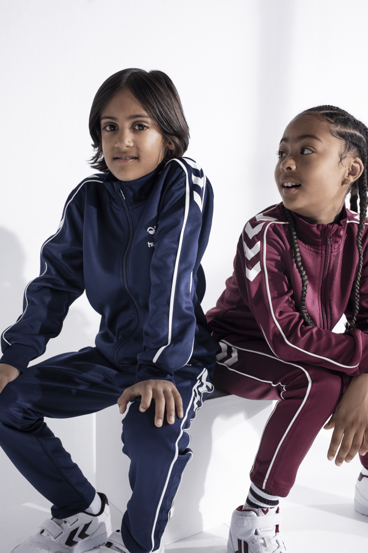 Kids' hmlTrack Tracksuit Black Hummel