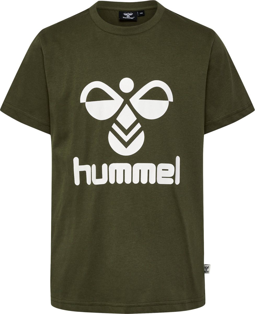 Hummel Kids' hmlTRES T-Shirt Short Sleeve Olive Night