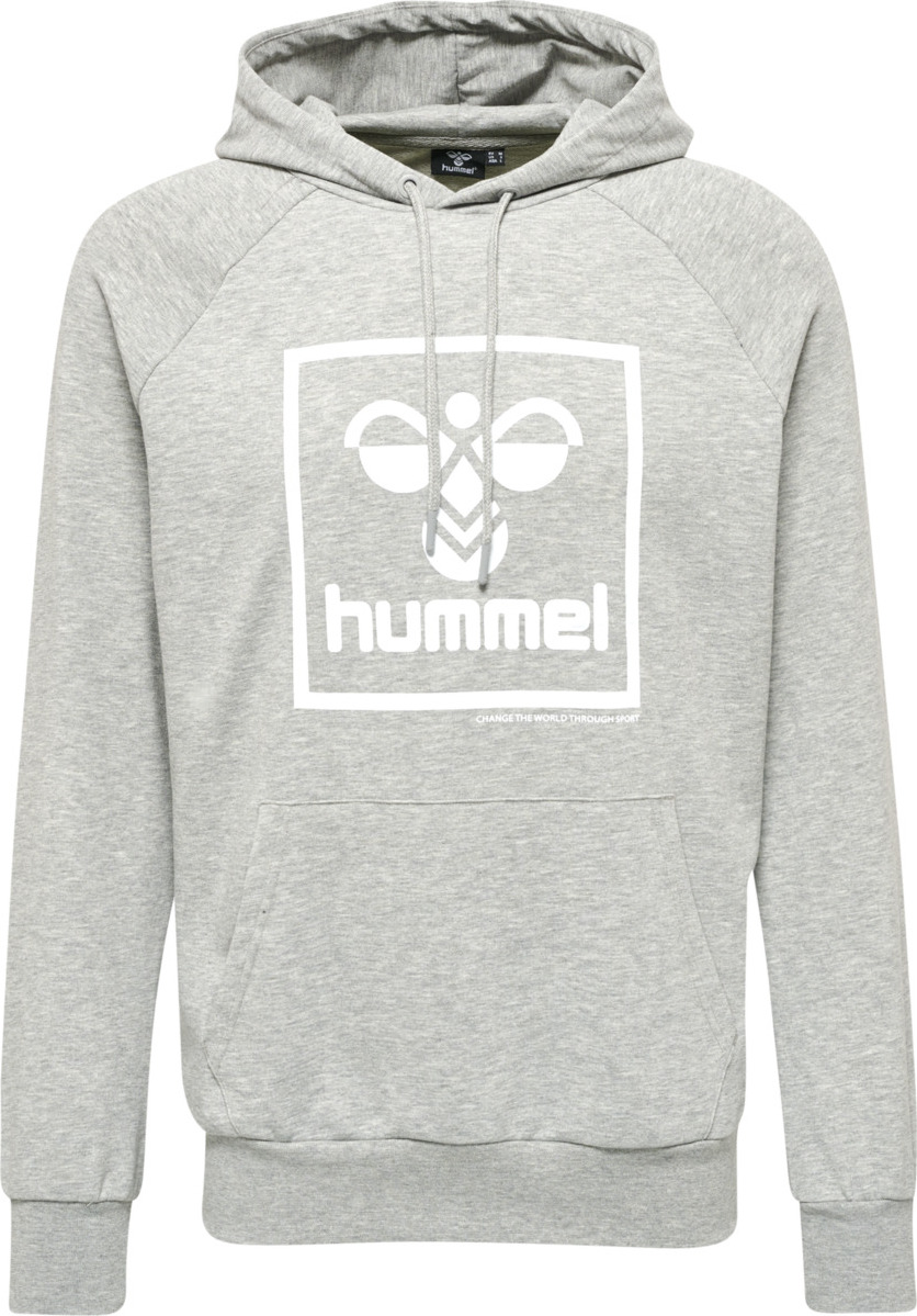 Men's hmlISAM 2.0 Hoodie Grey Melange