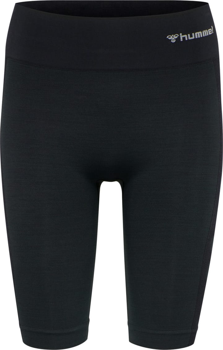 Hummel Women's Hmlclea Seamless Cycling Shorts Black Melange Hummel