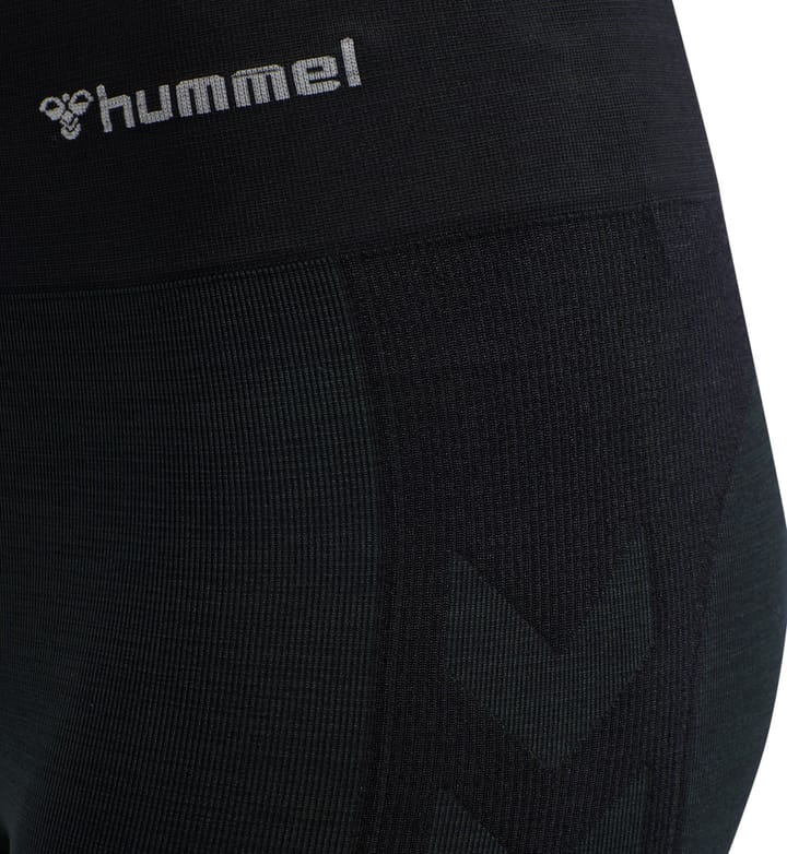 Hummel Women's Hmlclea Seamless Cycling Shorts Black Melange Hummel