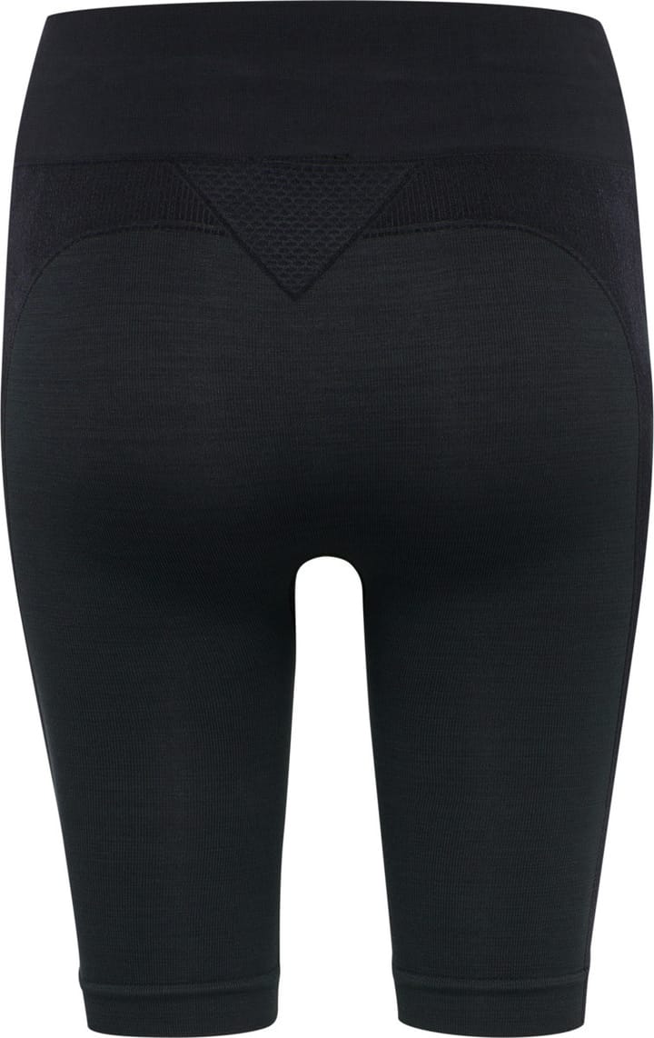 Hummel Women's Hmlclea Seamless Cycling Shorts Black Melange Hummel