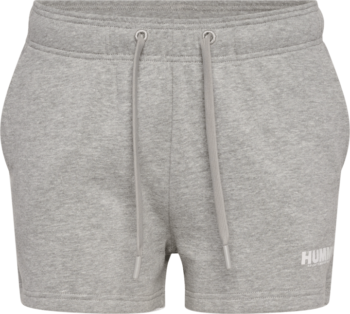 Hummel Women's hmlLEGACY Shorts Grey Melange Hummel Hummel Women's hmlLEGACY Shorts Grey Melange Hummel