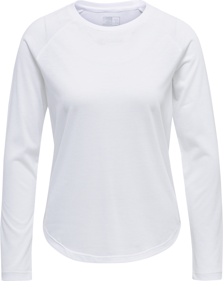 Women's hmlMT Vanja T-Shirt L/S White Hummel