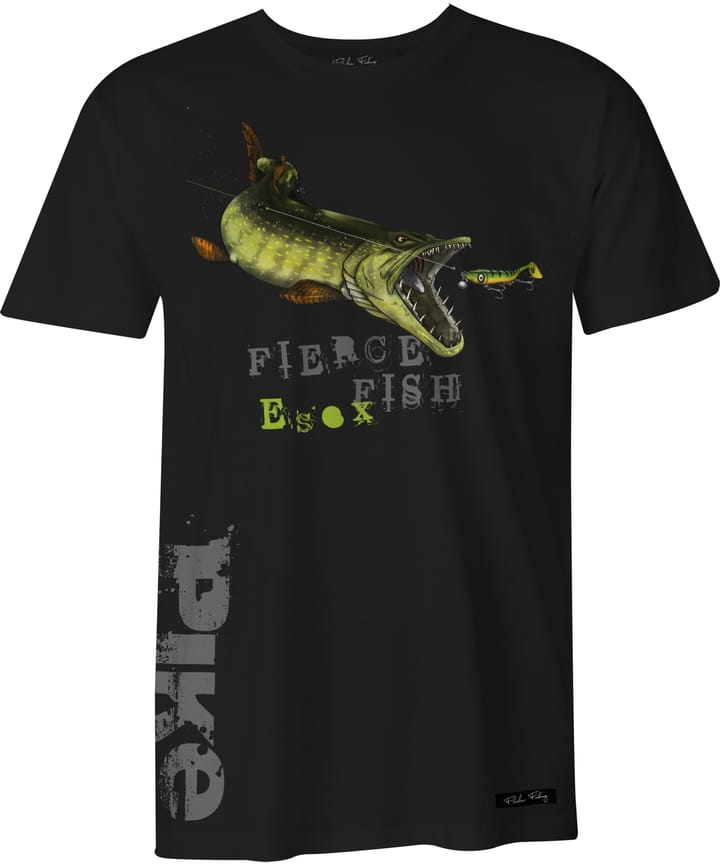 Fladen Fladen Hungry Pike T-Shirt Black Fladen Fladen Fladen Hungry Pike T-Shirt Black Fladen