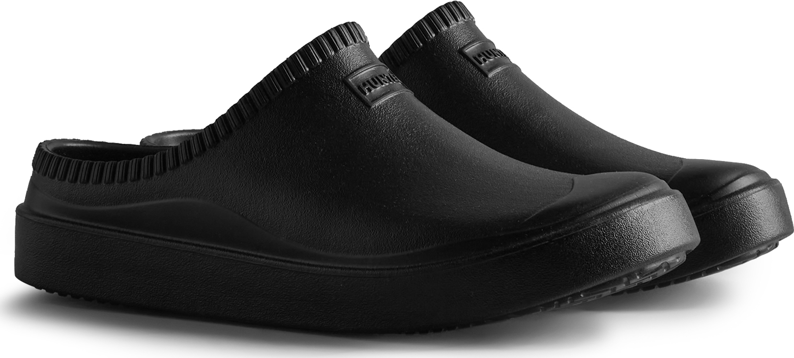 シューズ・サンダルその他 HUNTER UNISEX In-Out Bloom LG Foam Insulated Clog Black UFF1 HUNTER Unisex In/Out BLOOM Algae Foam Clog Black | Buy