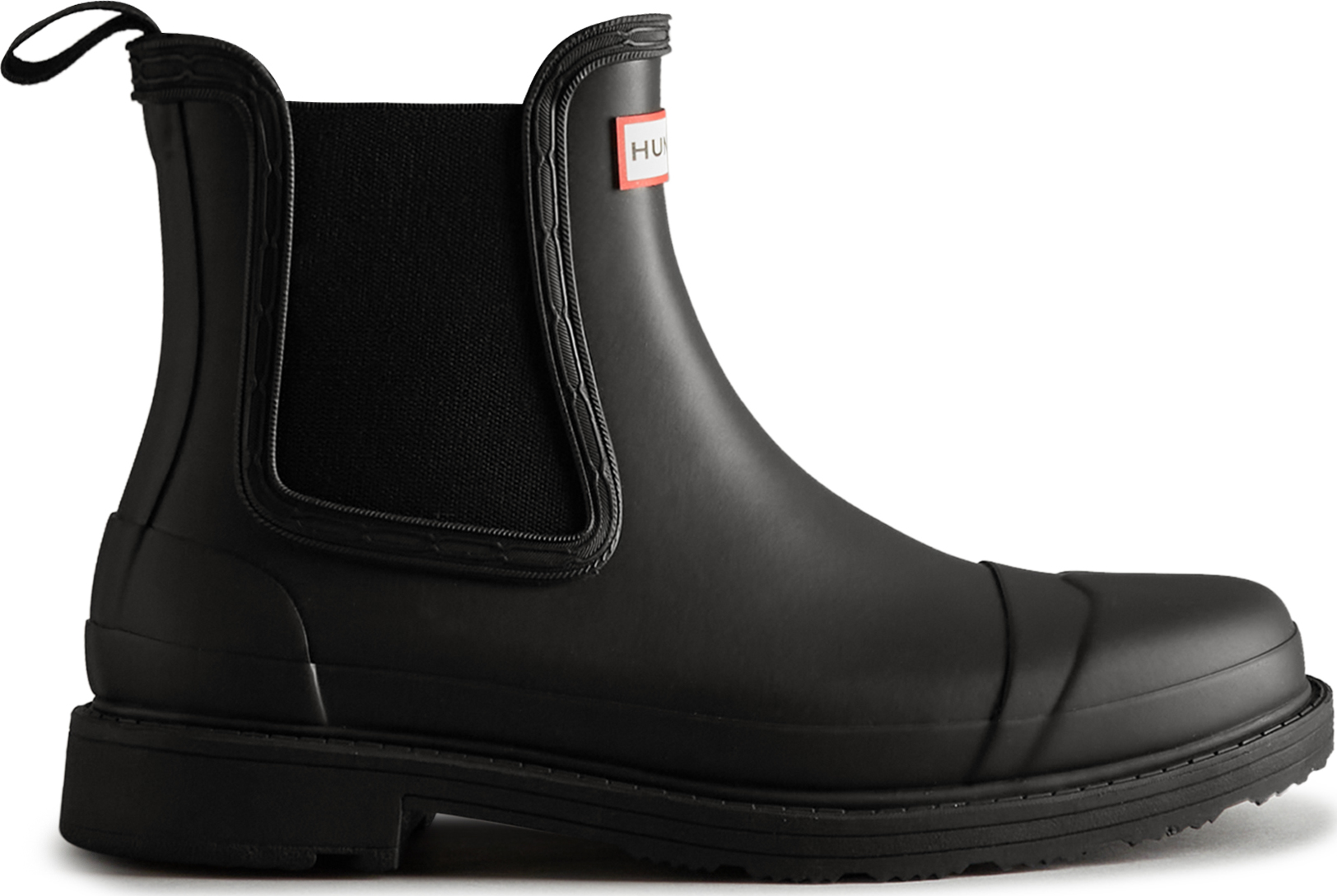 Hunter Women’s Commando Chelsea Boot Black