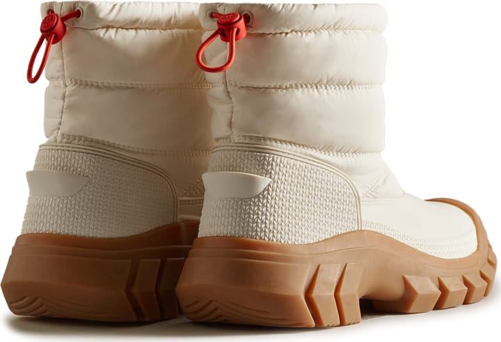 Women's Intrepid Insulated Short Snow Boots White Willow/Gum HUNTER