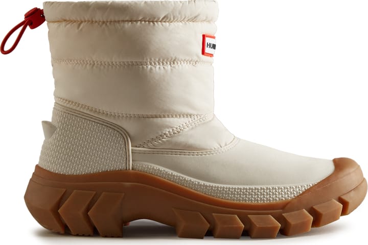 Women's Intrepid Insulated Short Snow Boots White Willow/Gum HUNTER