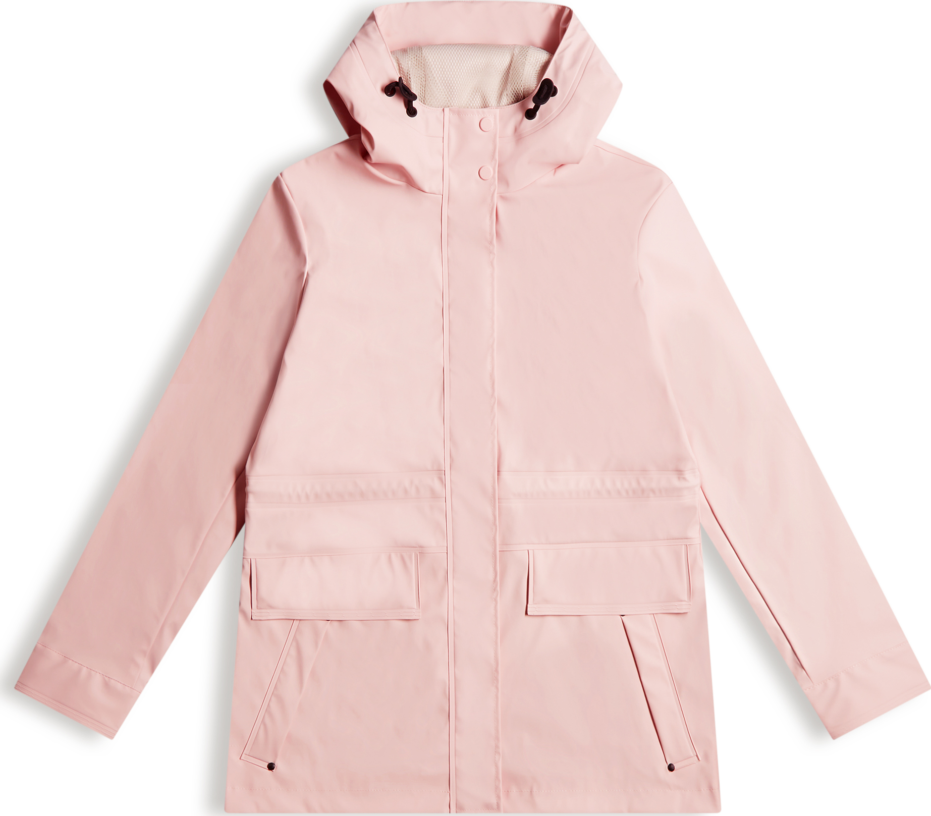 Women’s Lightweight Waterproof Rain Jacket Faded Rose