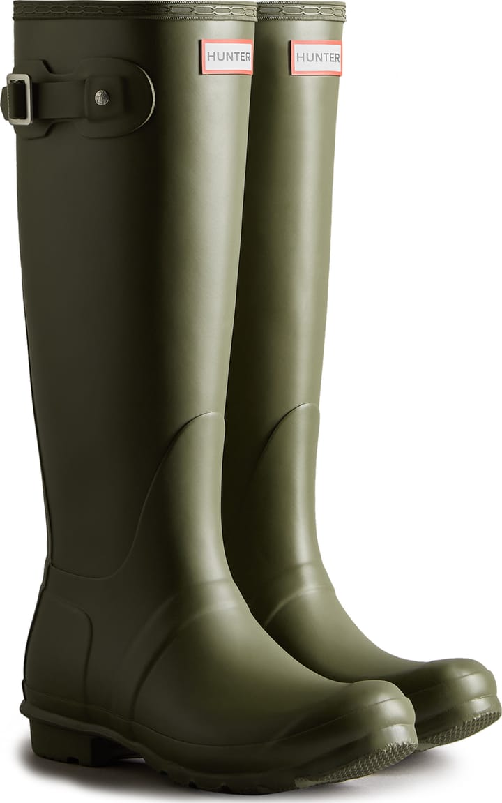 HUNTER Women's Original Tall Wellington Boots Olive Leaf HUNTER