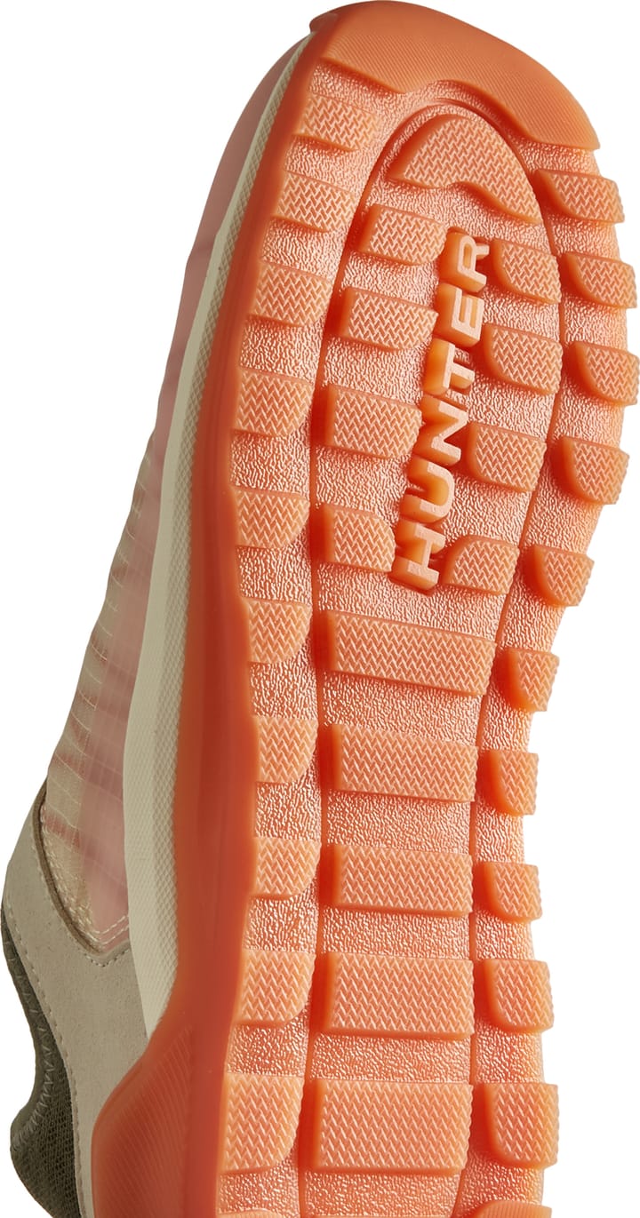 HUNTER Women's Travel Trainer Shaded White/Lichen Green/Skimming Stone/Coral Shade HUNTER