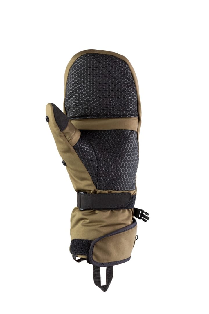 Heat Experience Heated Hunt Pullover Mittens Green Heat Experience
