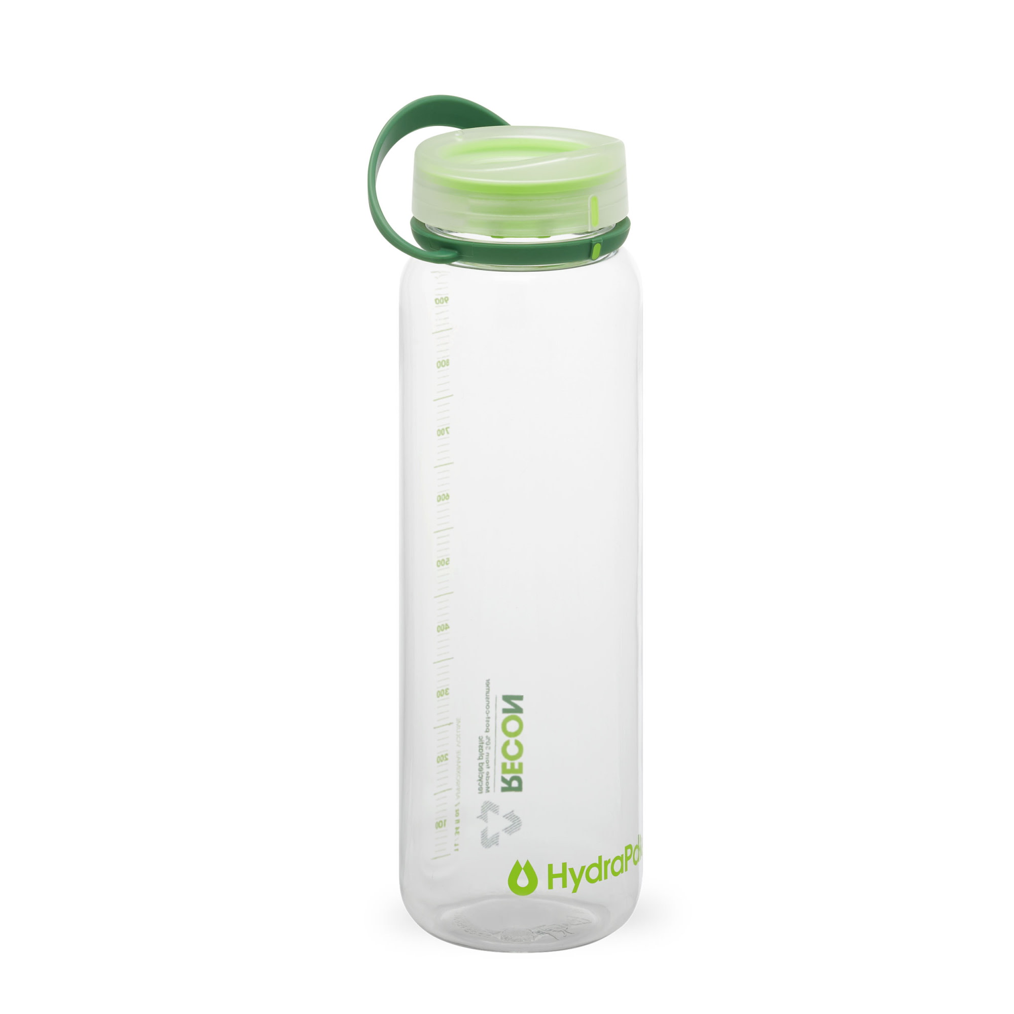 Clear/evergreen & lime