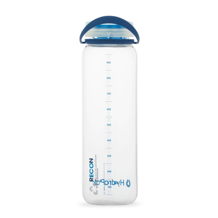 Hydrapak Recon 1L Clear/Navy & Cyan Hydrapak