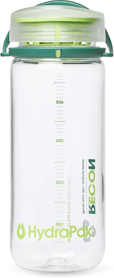 Hydrapak Recon 500 ml Clear/Evergreen & Lime