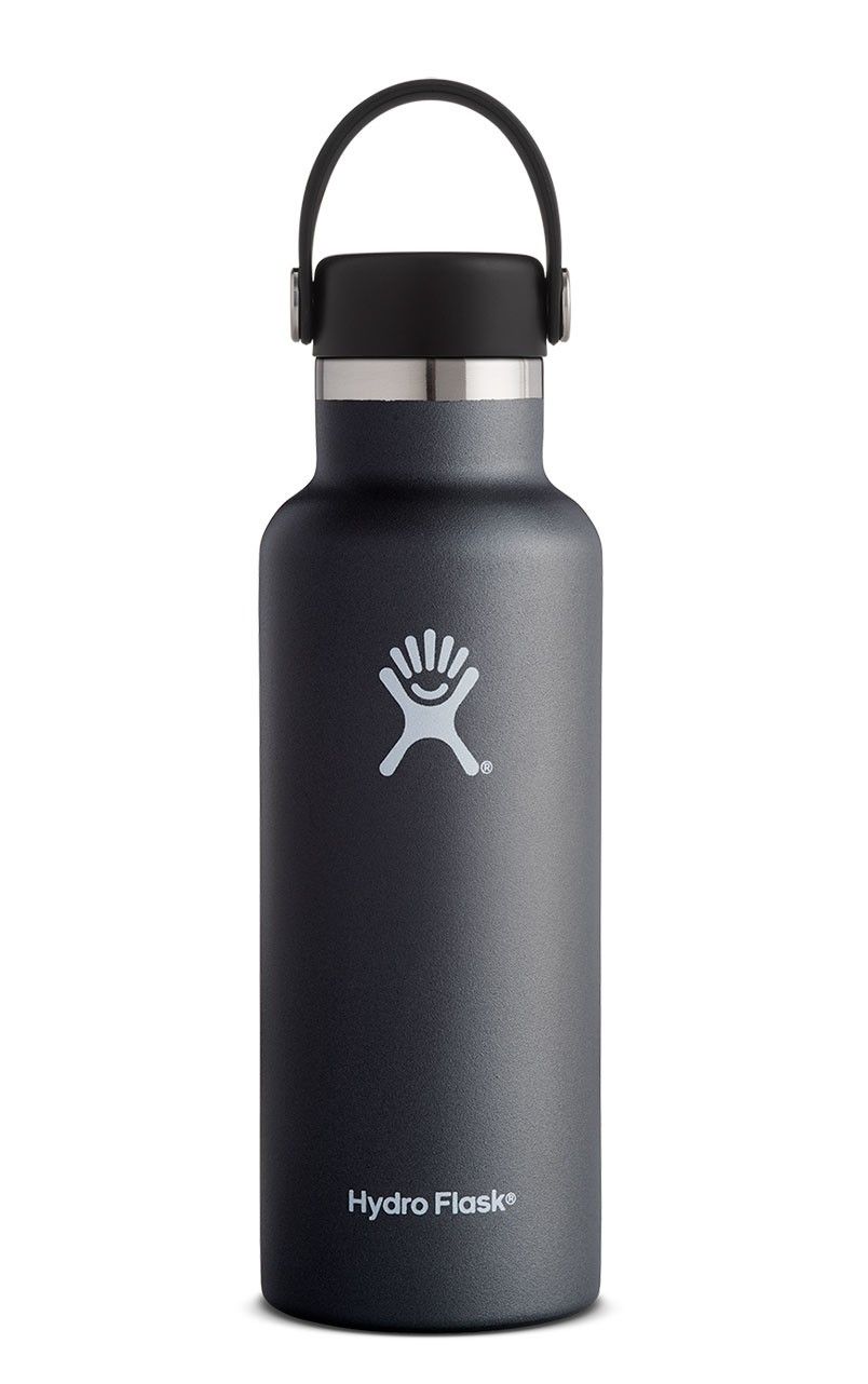 Hydro Flask 18 Oz Standard Flex Cap Black 0,53L