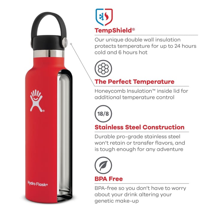 Standard Mouth Flex 532 ml Stone Hydro Flask