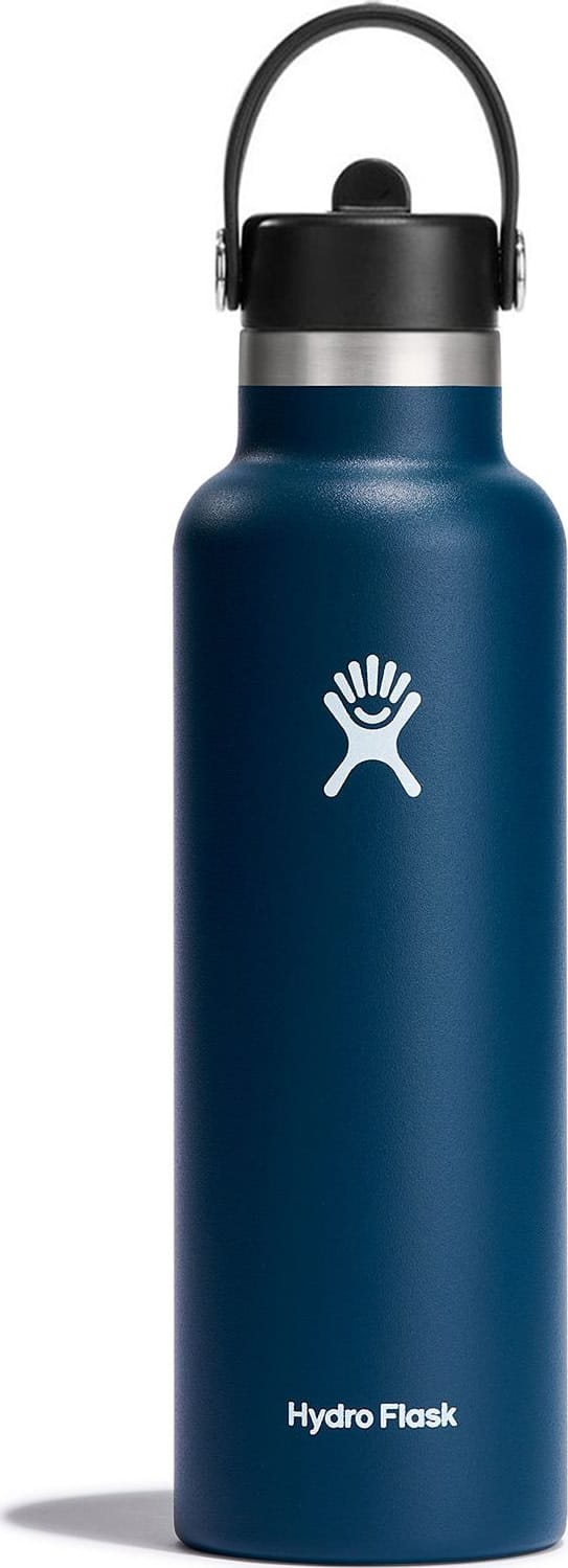 Hydro Flask Standard Mouth with Flex Straw Cap 621 ml Indigo Hydro Flask Hydro Flask Standard Mouth with Flex Straw Cap 621 ml Indigo Hydro Flask