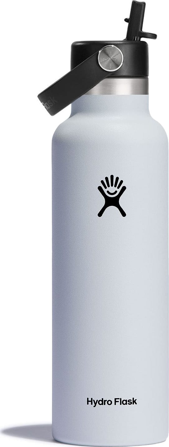 Hydro Flask Standard Mouth with Flex Straw Cap 621 ml White Hydro Flask