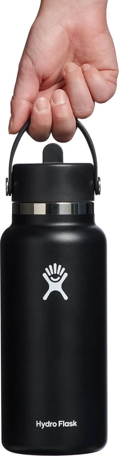 Wide Flex Straw 946 ml Black Hydro Flask