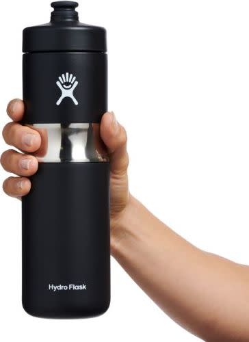 Wide Insulated Sport Bottle 591 ml Black Hydro Flask