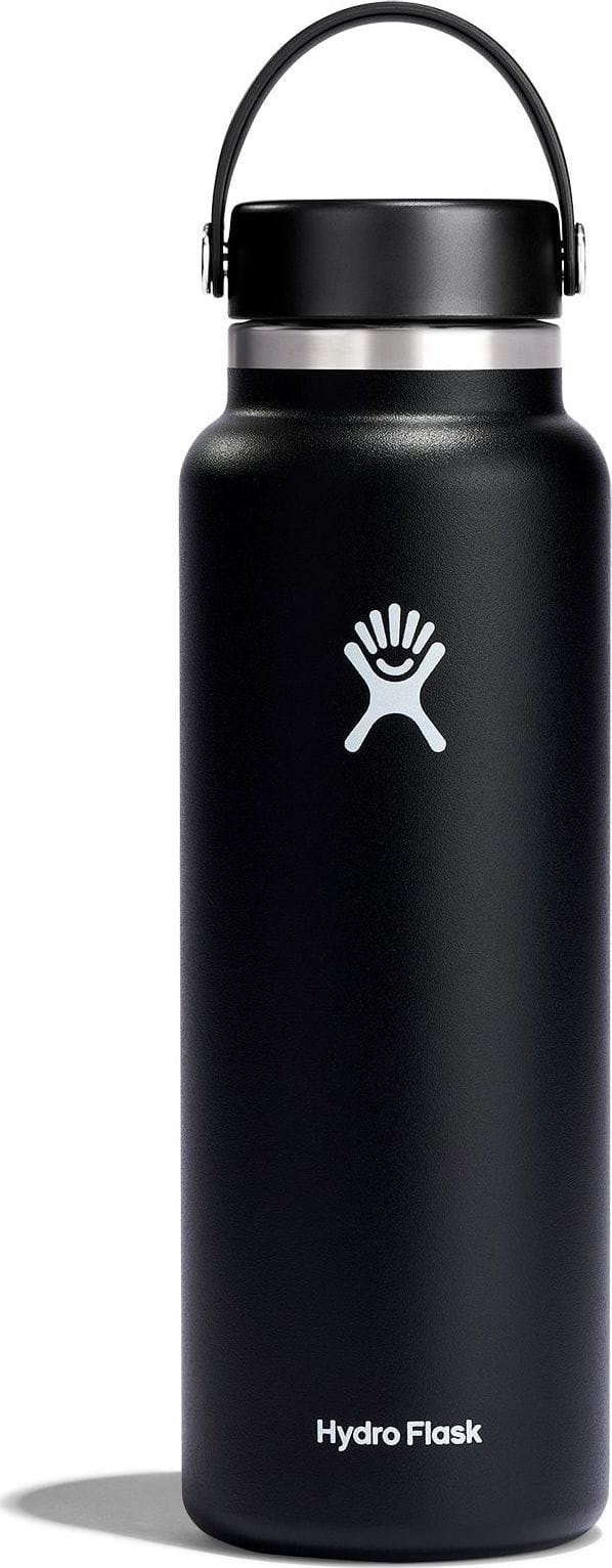 Wide Mouth Flex 1182 ml Black Hydro Flask