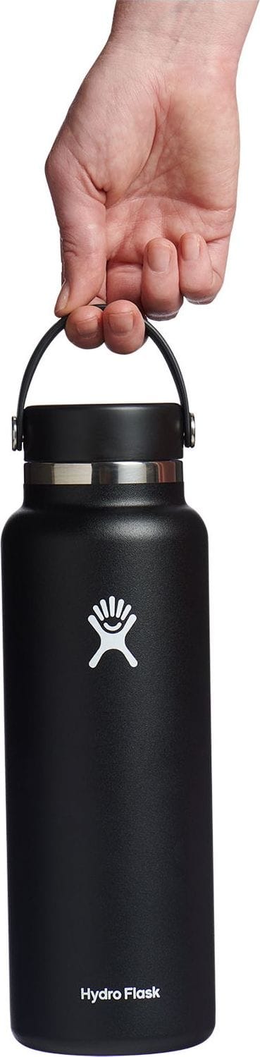 Wide Mouth Flex 1182 ml Black Hydro Flask