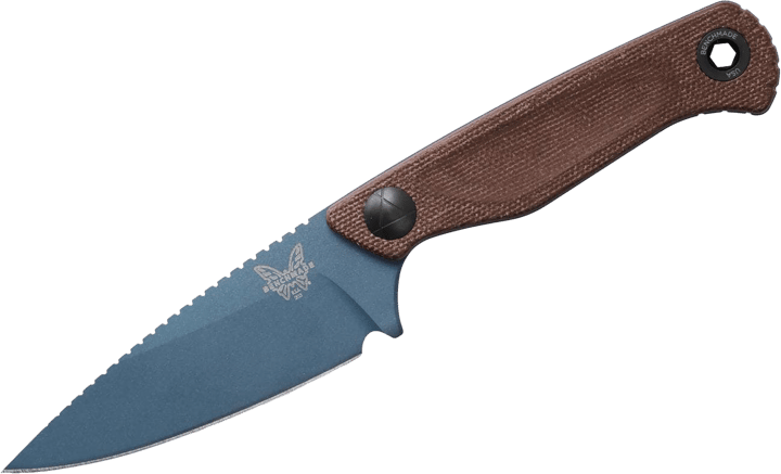 Benchmade Dacian Brown Canvas Micarta Benchmade