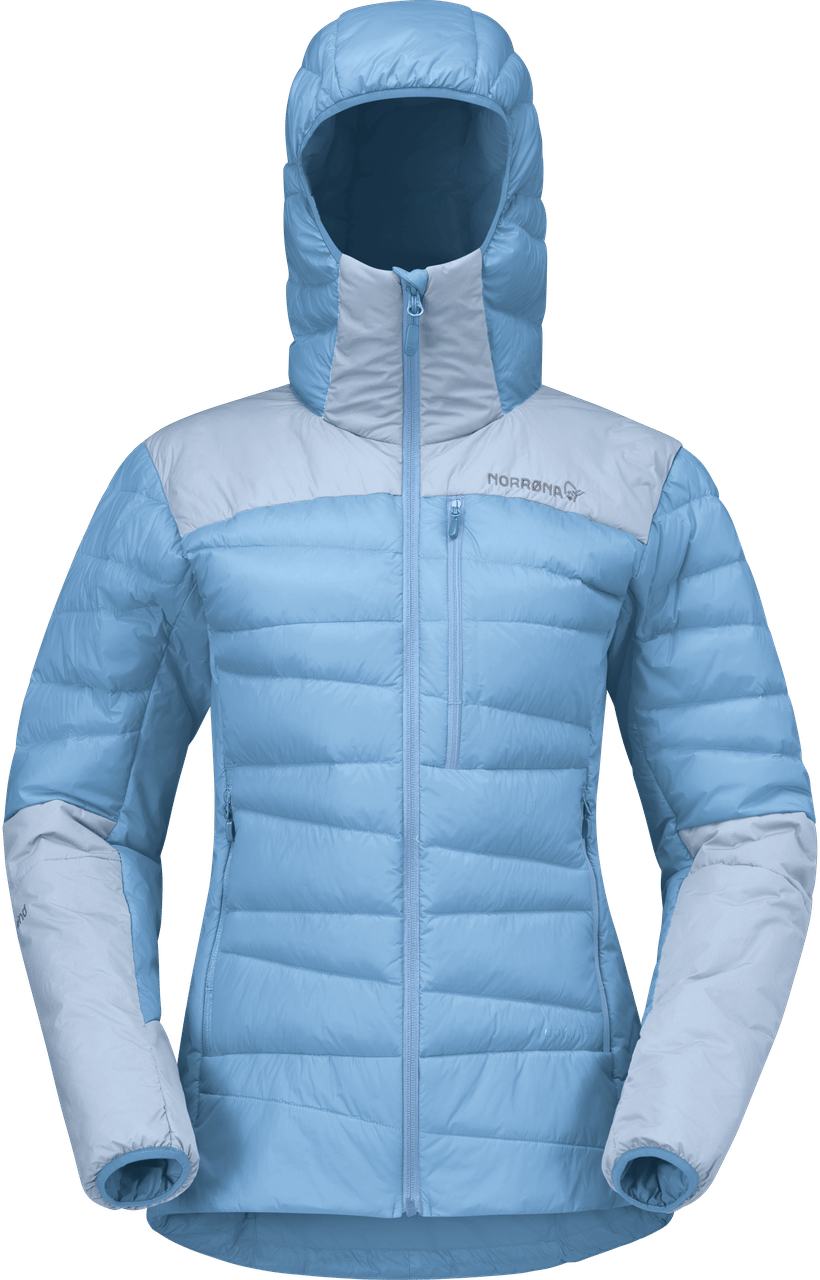 Norrøna Women's Falketind Down750 Hood Allure/cashmere Blue