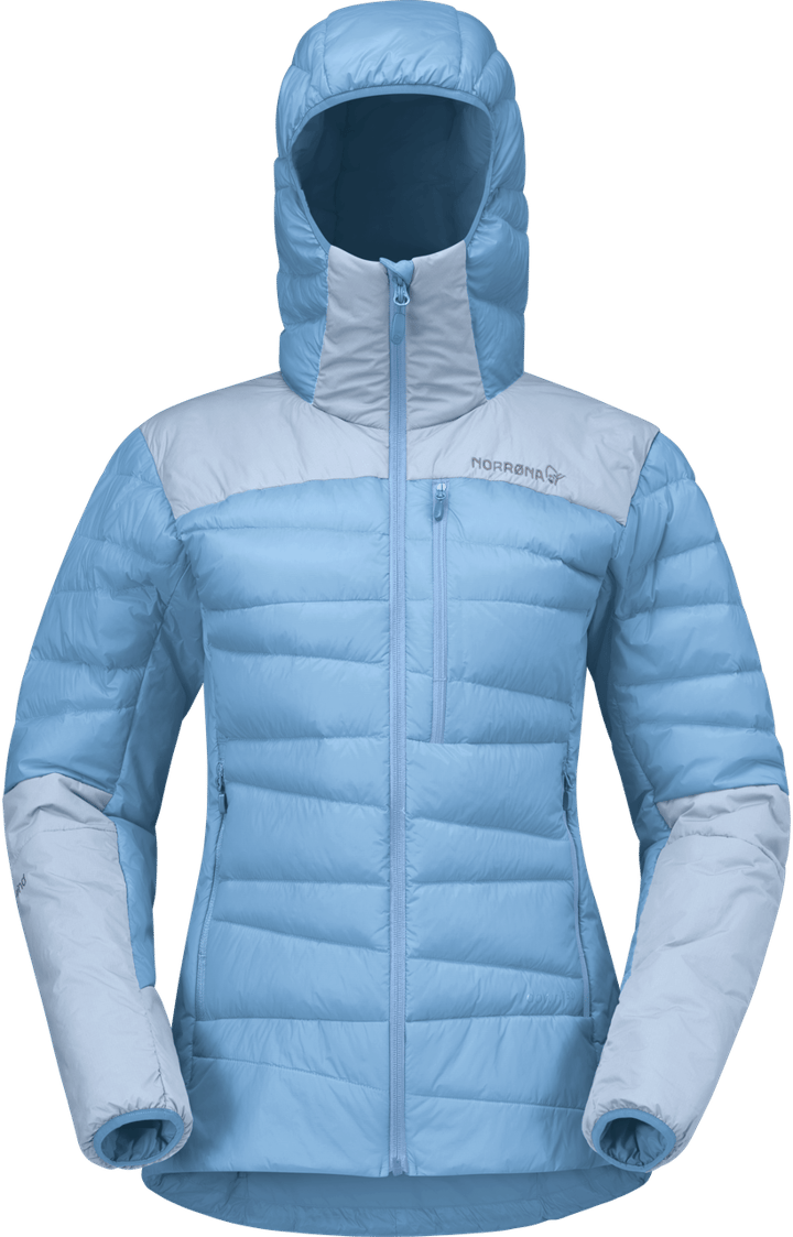 Norrøna Women's Falketind Down750 Hood Allure/cashmere Blue Norrøna