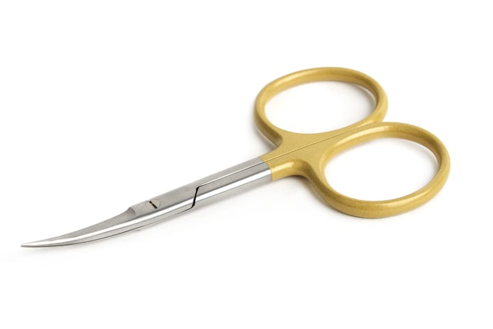 Flydressing Flydressing High Grade Scissor Curved 4" Gold Høykvalitets Saks For Fluebinding Flydressing Flydressing Flydressing High Grade Scissor Curved 4" Gold Høykvalitets Saks For Fluebinding Flydressing