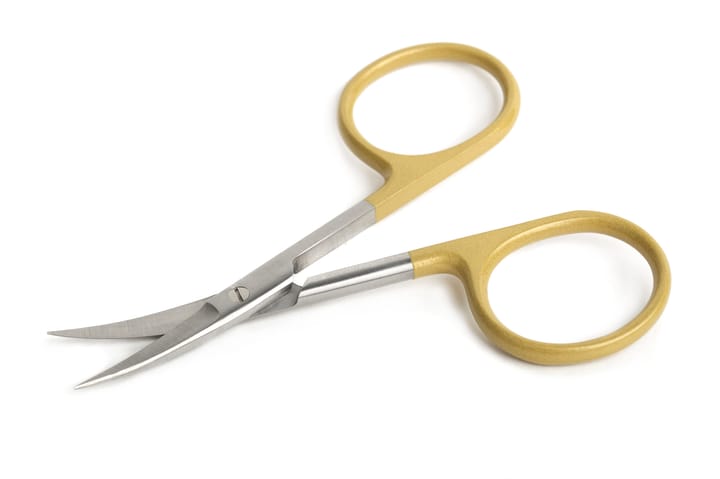 Flydressing Flydressing High Grade Scissor Curved 4" Gold Høykvalitets Saks For Fluebinding Flydressing Flydressing Flydressing High Grade Scissor Curved 4" Gold Høykvalitets Saks For Fluebinding Flydressing