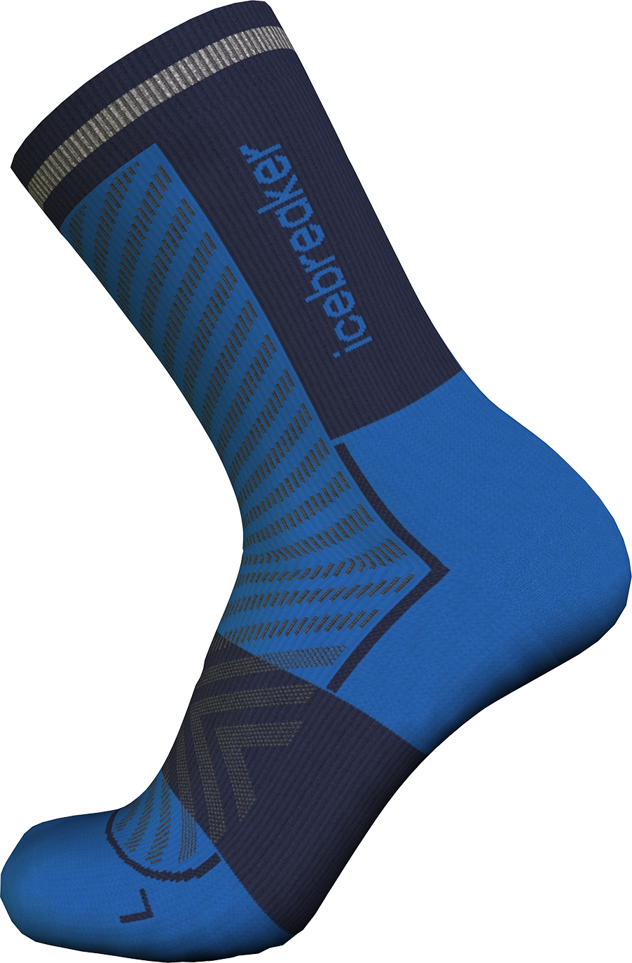Icebreaker Men's Merino Run+ Ultralight Crew Lazurite/midnight Navy