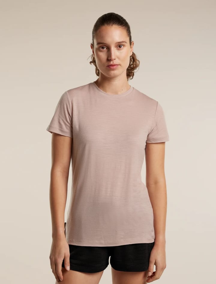 Icebreaker Women Merino 150 Tech Lite III SS Tee Pink Quartz Icebreaker