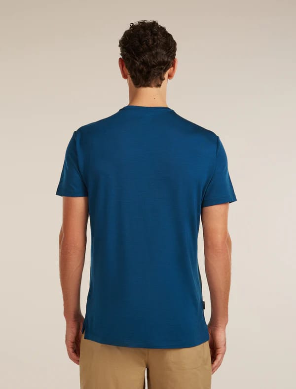 Icebreaker Men's Merino Blend 125 Cool-Lite™ Sphere Ss Tee Beta Atlantis Icebreaker