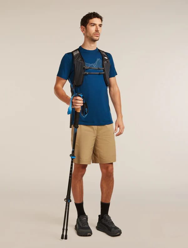 Icebreaker Men's Merino Blend 125 Cool-Lite™ Sphere Ss Tee Beta Atlantis Icebreaker