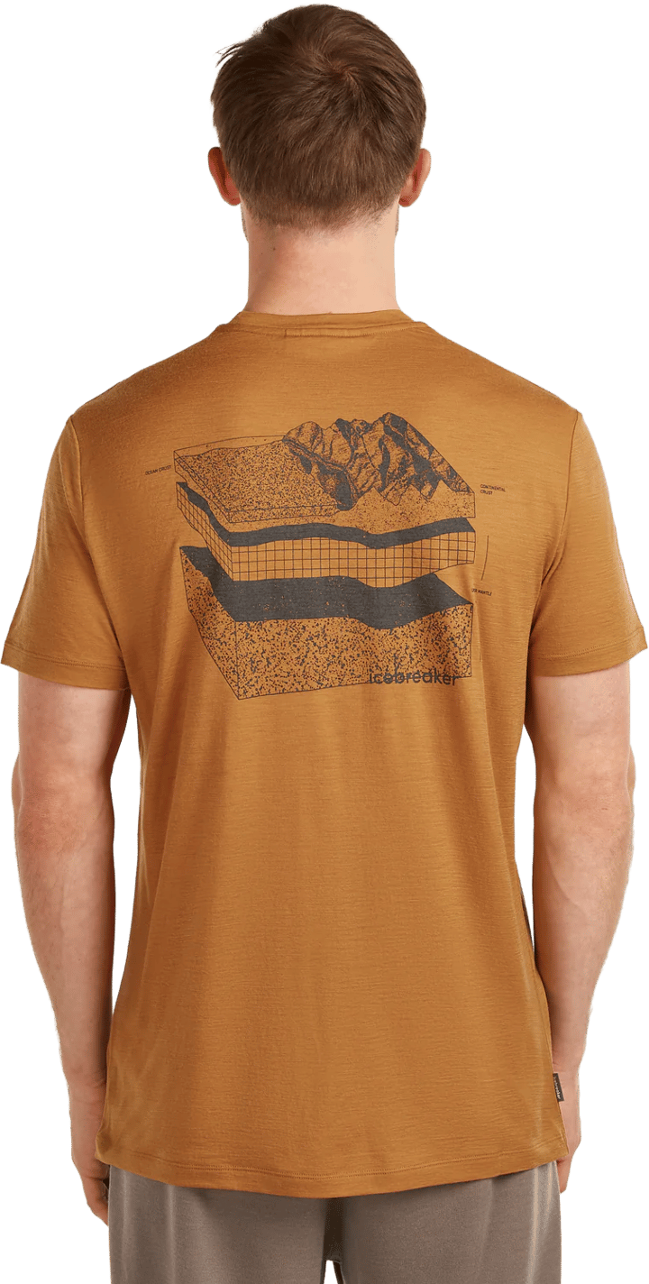 Icebreaker Men's Merino 150 Tech Lite Ss Tee Evolving Layers Trail Icebreaker