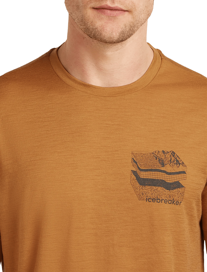 Icebreaker Men's Merino 150 Tech Lite Ss Tee Evolving Layers Trail Icebreaker