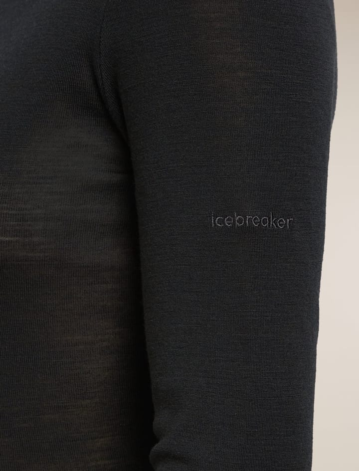 Icebreaker Women Merino 175 Everyday Ls Crewe And Leggings Set Black Icebreaker
