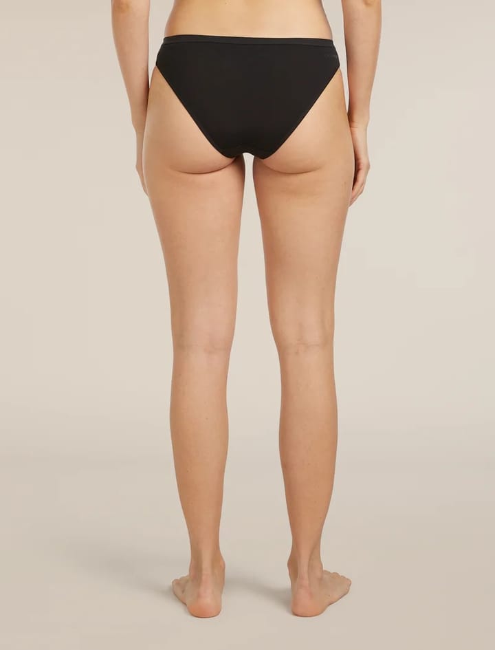 Icebreaker Women's Merino 150 Siren Bikini 2-Pack Black Icebreaker