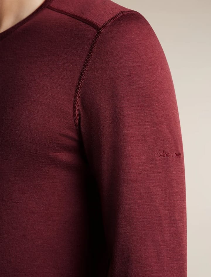 Icebreaker Men's 200 Oasis Long Sleeve Crewe Port Icebreaker