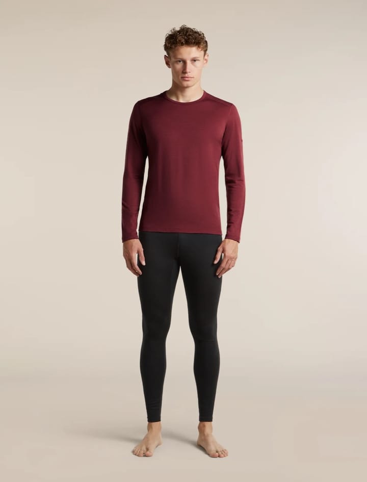 Icebreaker Men's 200 Oasis Long Sleeve Crewe Port Icebreaker